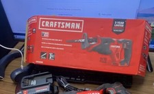 Craftsman CMCS300B 20V Max Cordless Reciprocating Saw No Battery & With Charger
