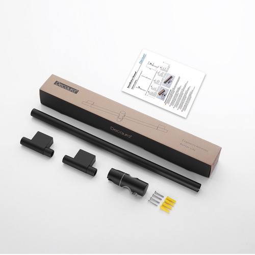 Decaura Duschkopf Duschstange Set Duschset Verstellbar Duschkopfhalterung - Bild 14 von 31