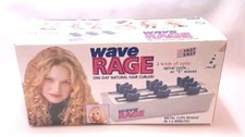 Vtg 2000 Wave Rage Hair One Day Natural Hair Clips DC093 Spiral Or S Curls