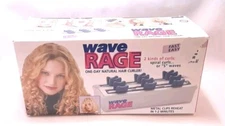 Vtg 2000 Wave Rage Hair One Day Natural Hair Clips  DC093 Spiral Or S Curls 
