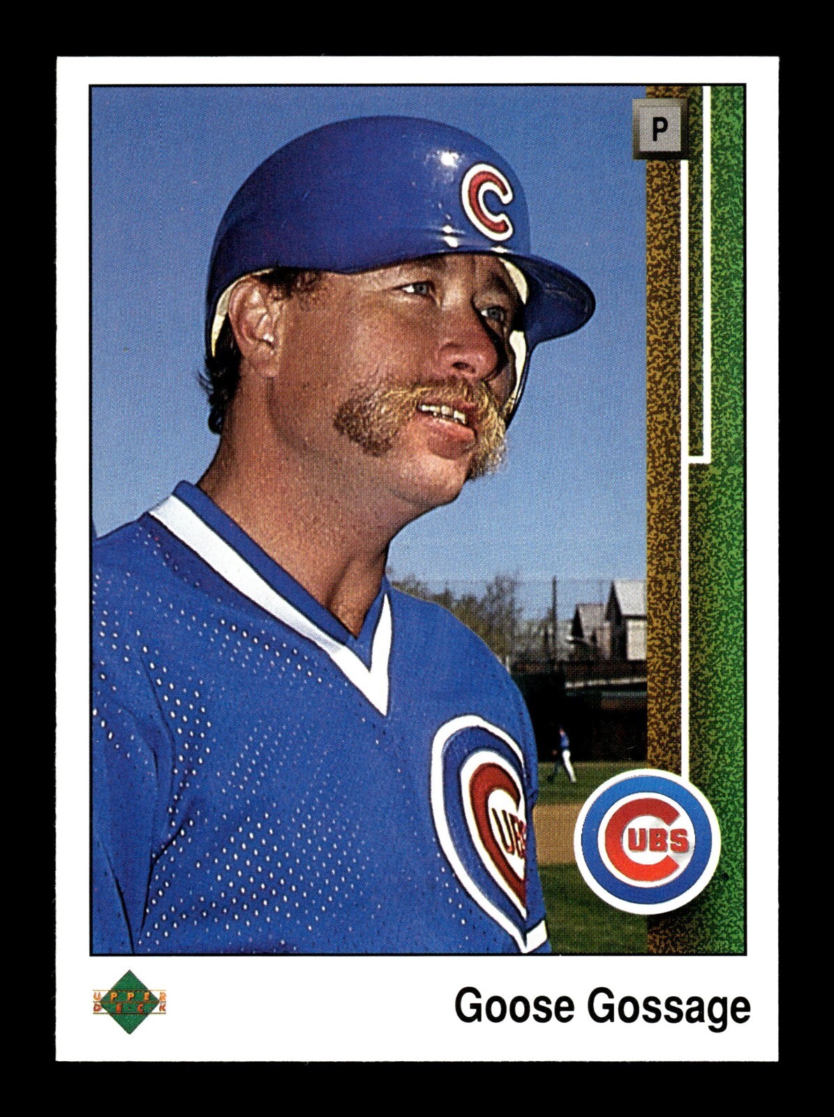 GOOSE GOSSAGE ⚾ 1989 Upper Deck Baseball #452 Chicago Cubs