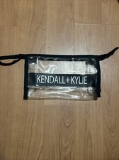 Kendall  Kylie Kendall And Kylie Clear Cosmetic Bag Women  Color: Black, New