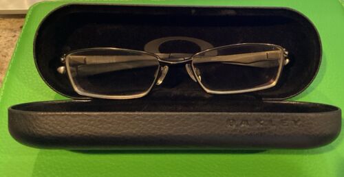 OAKLEY WINGSPAN OX5040-0353 PEWTER 138 EYEGLASSES With Hard case - Picture 8 of 9