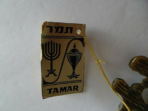 Vintage Pair Of Celebration Bookends T50 Tamar Ltd Israel - Picture 6 of 8
