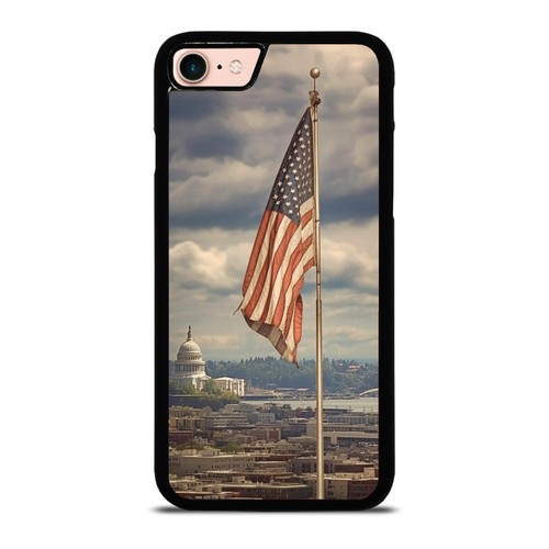 skyline washington flag For Samsung A15 A16 S23 S24 S25 Ultra FE Flexible Covers - 第 16/25 張圖片