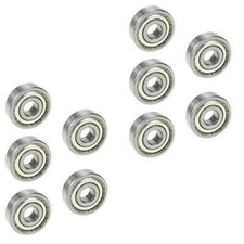 6000-ZZ Premium Metal Shielded Ball Bearing, 10x26x8, 6000z 10 QTY 