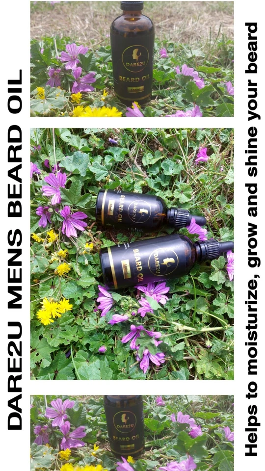 DARE2U MEN BEARD OIL 50ml.To help condition, soften and moisturize your beard.💯 - Image 3 of 4