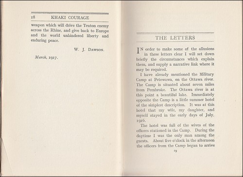 Coningsby Dawson KHAKI COURAGE 1917 LETTERS in WAR-TIME Somme CANADIAN ARTILLERY - Imagen 5 de 12