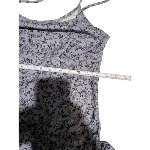 NO BOUNDARIES LILAC FLORAL PAISLEY PRINT DRESS WOMAN'S MEDIUM | M1 - Picture 4 of 8