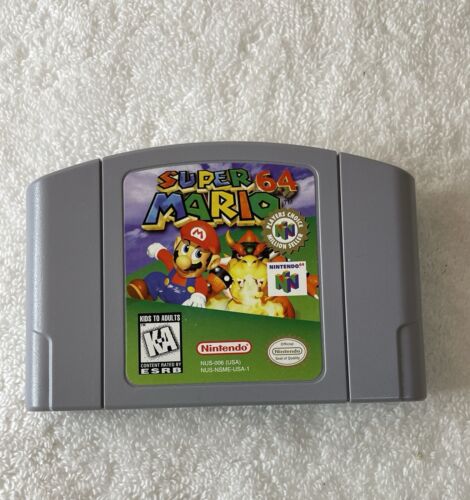 Super Mario 64 (Nintendo 64 N64) Complete in Box CIB Tested Authentic- Great - Picture 3 of 11