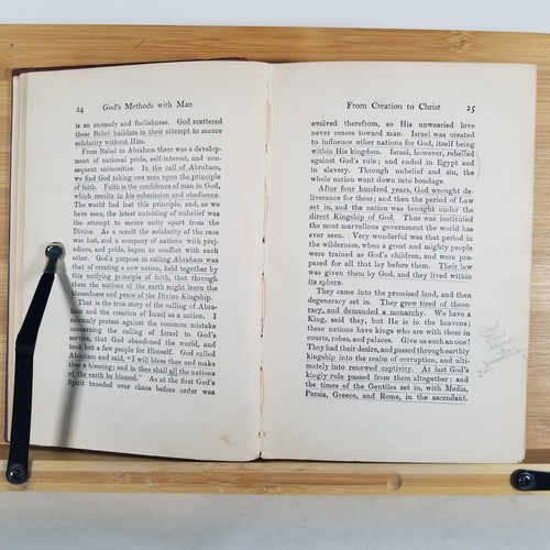 GOD'S METHODS WITH MAN w/ Color Chart by G C Morgan - 1st Edition - 1898 - RARE! - Picture 11 of 12