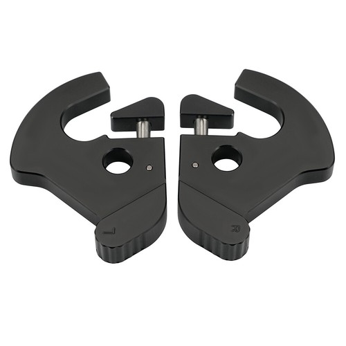 For Harley Road King FLHR 1995-2020 Billet Detachable Luggage Rotary Latch Kit - Picture 8 of 8