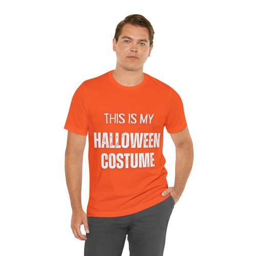 This is My Halloween Costume Jersey Short Sleeve Tee - Picture 8 of 85