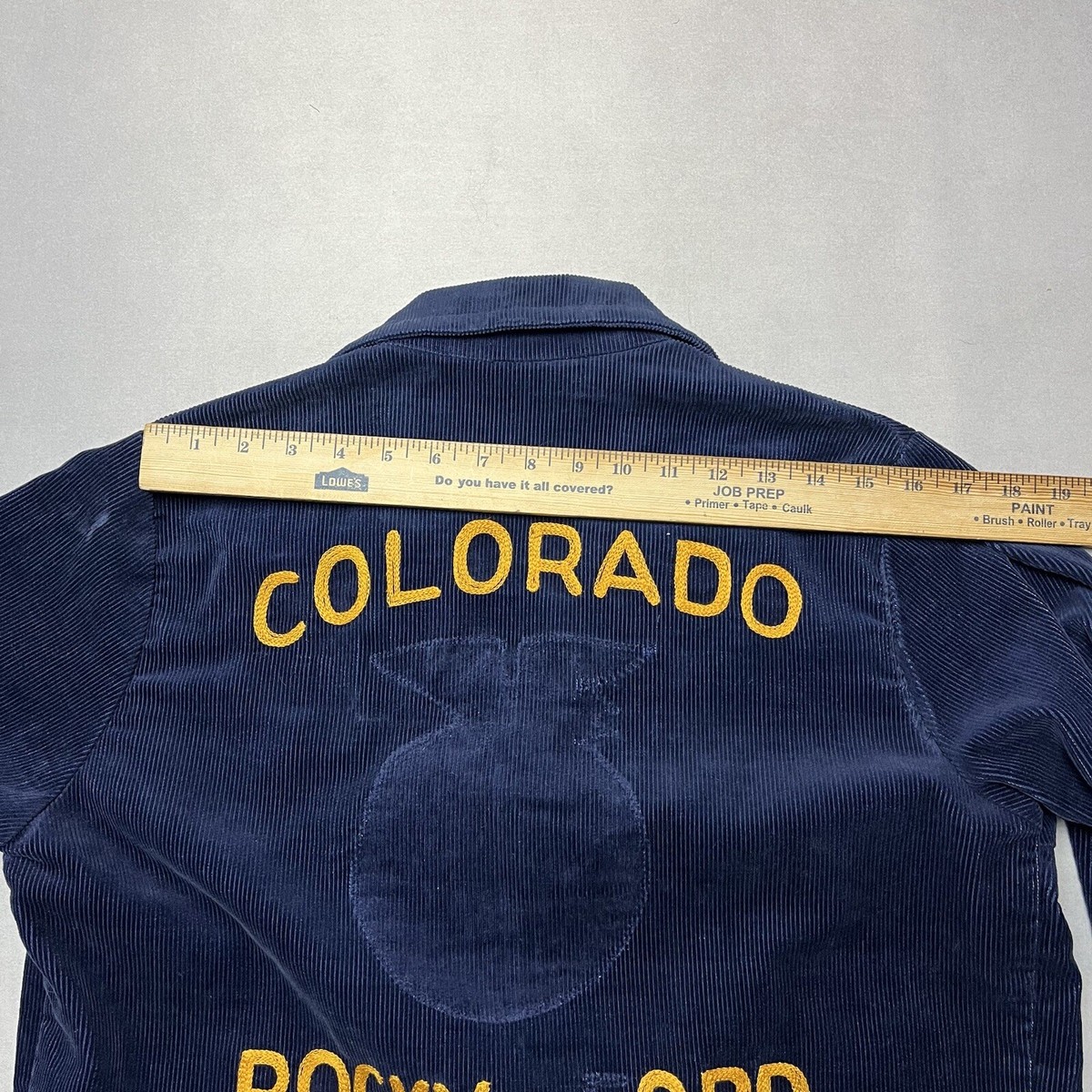 Vintage 60s FFA Corduroy Farmers Chainstitch Jacket Size 40