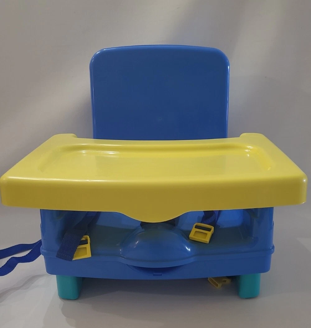 Safety First 1st On the Go Fold Up Booster Seat Tray & Straps High Chair  Vintage