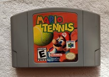 MARIO TENNIS NINTENDO 64 GAME ONLY CLEANED, TESTED, WORKS GREAT