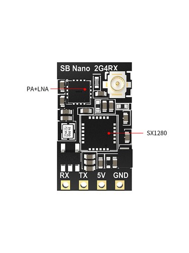 Receptor ELRS Speedybee Nano 2.4G Expresslrs para drones FPV Freestyle largo alcance - Imagen 5 de 12