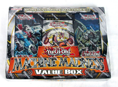 NEW Sealed Yu-Gi-Oh! Shonen Jump MACHINE MADNESS Value Box Trading Card Decks - Picture 1 of 4