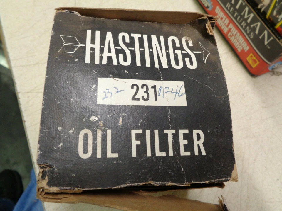 Filtro de aceite Hastings 231 1977 vintage Pontiac & Buick 231 77 Ventura Grand Prix Foto 2 de 4