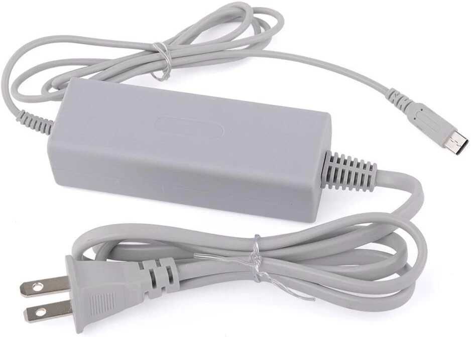 AC Power Supply Charging Adapter Cable Charger For Nintendo Wii U GamePad Lot - Image 2 of 4