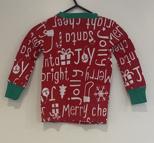 Carter’s Baby Girls Christmas Holiday Merry & Bright Long Sleeve PJs Red 12 M - Picture 4 of 6