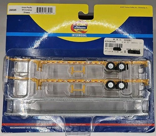 26595 Athearn Union Pacific UPHZ 53' Containerchassis - Bild 1 von 2