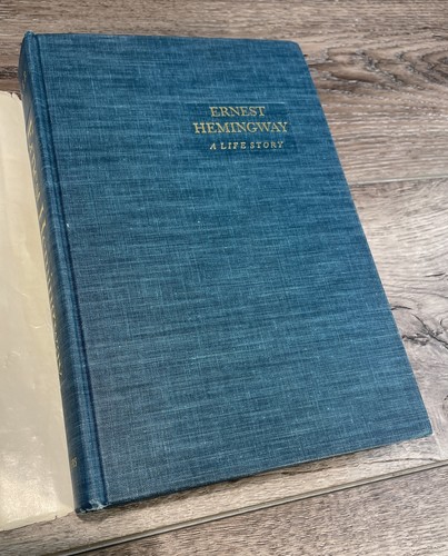 Ernest Hemingway: A Life Story by Carlos Baker Hardcover 1969 + Ephemera - Picture 12 of 12