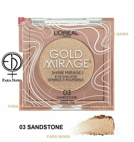 L’ORÉAL PARIS Gold Mirage "LIMITED EDITION" Shimmering EYE SHADOW, - Picture 11 of 12