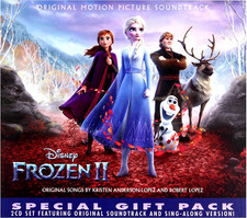 Image of FROZEN II Disney 2CD Set Special Gift Pack Plus 5 Postcards, Stickers & Poster