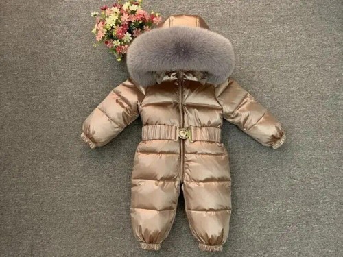 Invierno Bebé Niño Mamelucos Grueso Niño Pequeño Traje de Nieve Piel Con Capucha Mono Niños Conjunto - Imagen 28 de 38