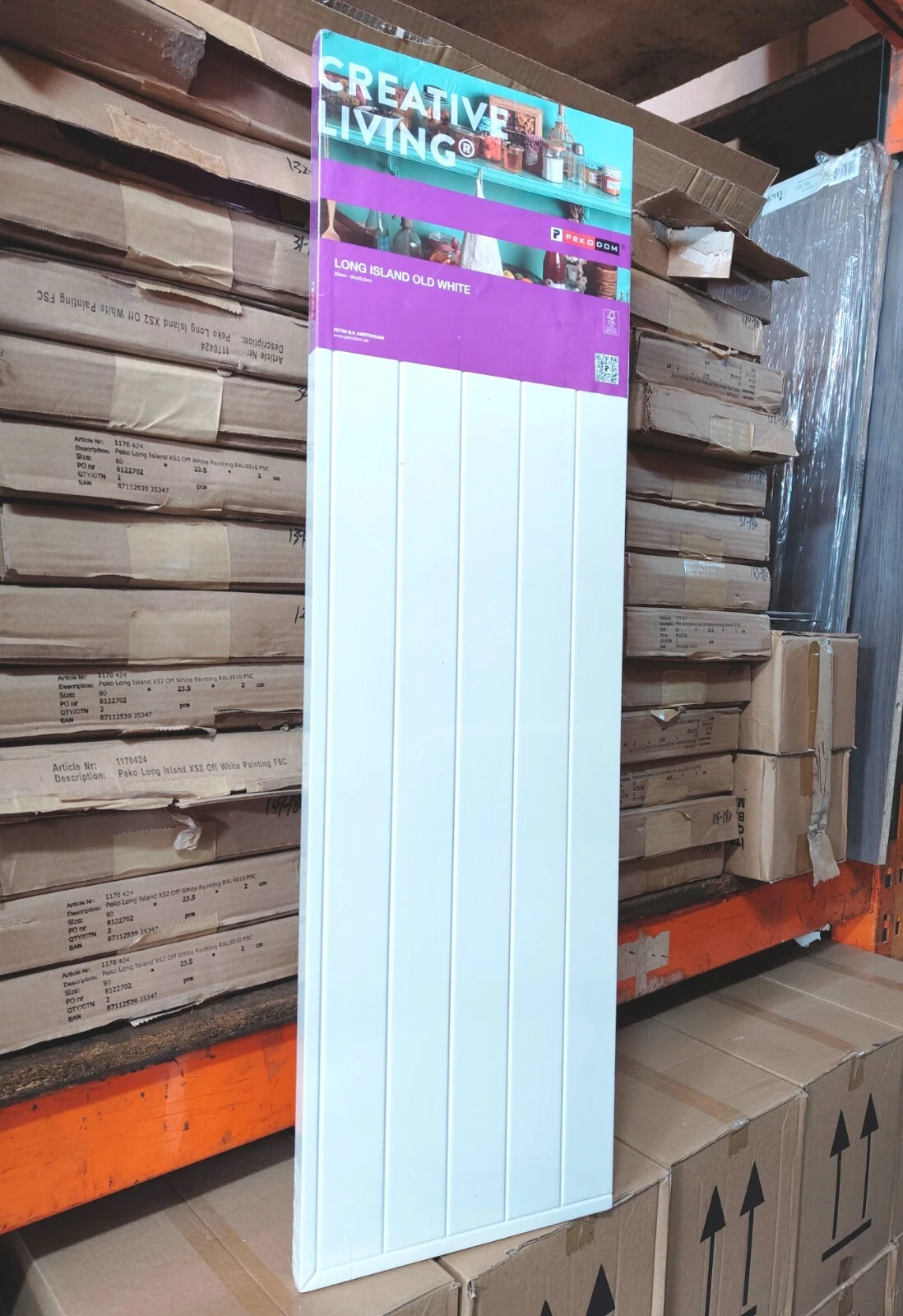 4 X FLOATING SHELF SHELVES DISPLAY UNIT WALL MOUNTED BOOKCASE STORAGE WHITE L80