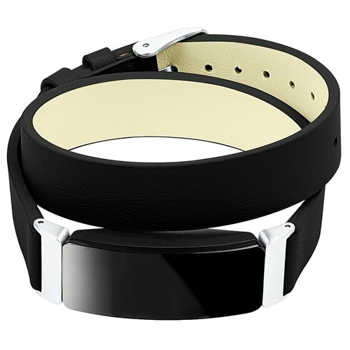 Correa de banda de cuero suave doble envoltura para rastreador Fitbit Inspire, HR & Inspire 2 - Imagen 9 de 15