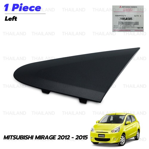 Fits Mitsubishi Mirage Attrage 2012 '15 Lh Side Mirror Corner Triangle Fender - Picture 2 of 10