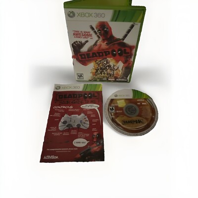 Deadpool-Xbox 360-Complete-Tested & Working - Free Shipping!
