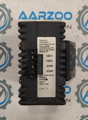 WESTERMO LYNX 3640-1180 Ethernet Switch Input Voltage 19-60vdc - Picture 5 of 7