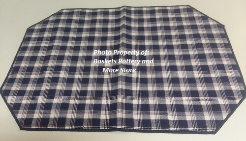 NEW Longaberger Cloth PLACEMAT in J.W. PLAID 18" x 12-1/2" **FREE SHIPPING** - Picture 2 of 2