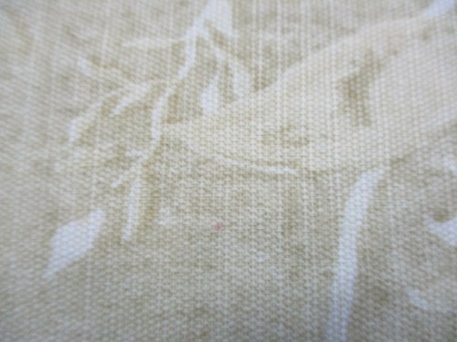 NWT Envouge Home 72" x 72" Yellow Green Floral 100% Cotton Fabric Shower Curtain - Picture 5 of 7