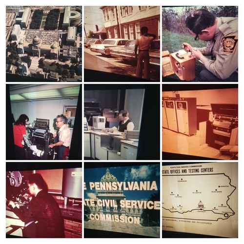 VTG 70s PA PENNSYLVANIA CIVIL SERVICE MARKETING ADS Kodak PROJECTOR SLIDES LOT - Picture 8 of 12