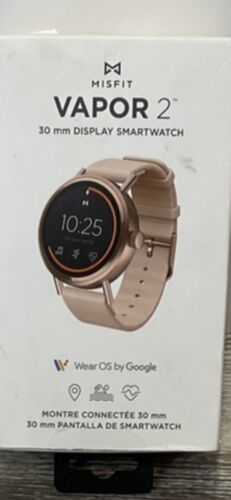 Misfit Vapor 2 30 MM Case w/ Sport Strap Smartwatch and Additional Bands - Picture 1 of 11