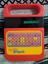 Kahootz Speak and Spell Vintage Classic 80's Design Game Make Spelling Fun