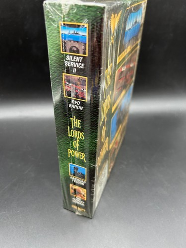 Lords Of Power: Railroad Tycoon, Red Baron - Sealed/New/Neu - Amiga - BIG BOX - Bild 3 von 8