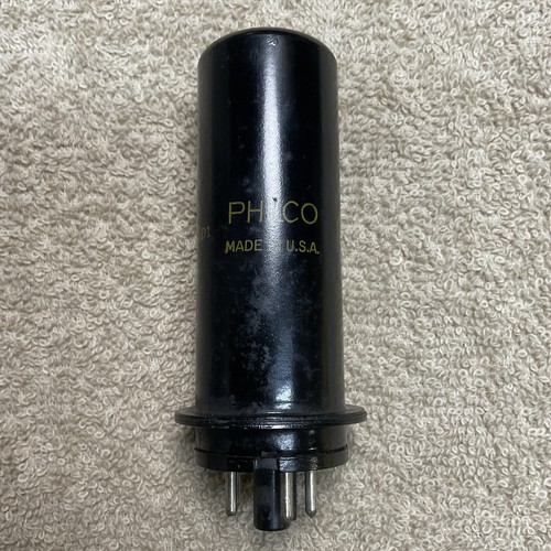 PHILCO 6L6 POWER METAL TUBE TESTED VINTAGE A858.C - Bild 1 von 3