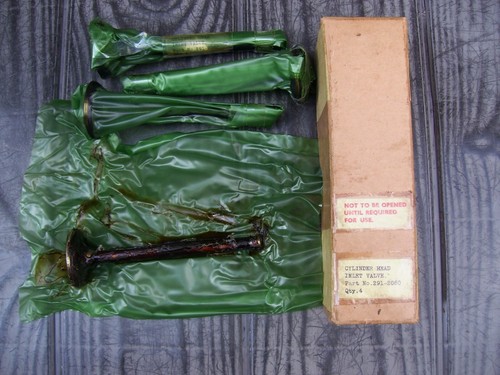 Lister FR Engine FOUR Cylinder Head Inlet Valves Part No. 291-2060 New Old Stock - Picture 2 of 4