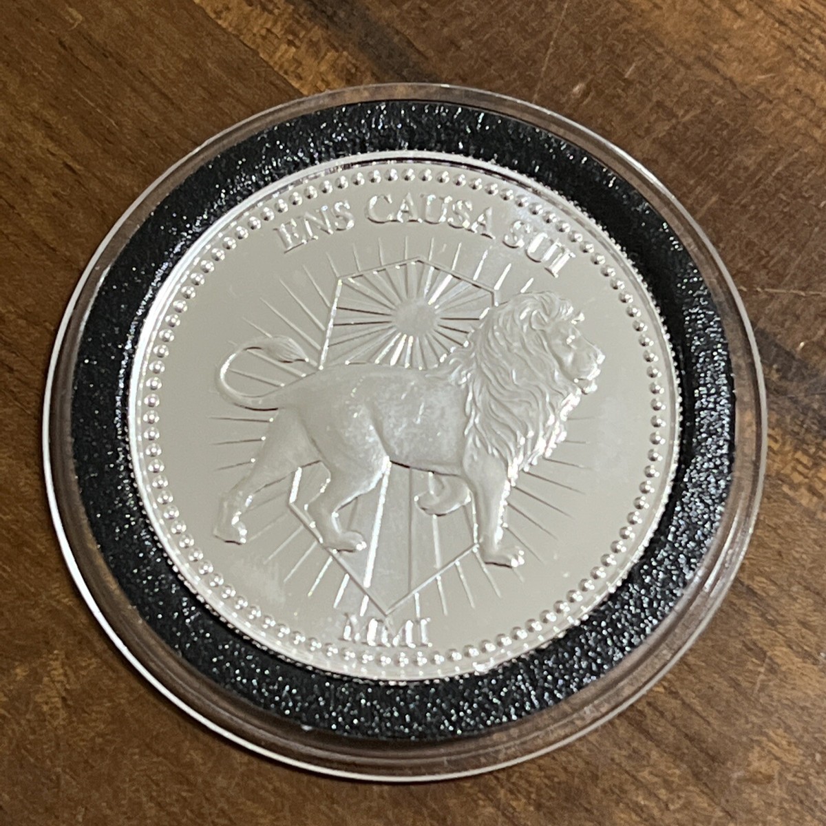 Ens Causa Sui Ex Unitae Vires 1oz. .999 Fine Silver Coin | eBay
