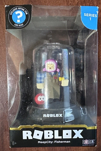Roblox 15th Anniversary Series 1 Domez Figure - Meep City: Fisherman - 2022 NEW! - Picture 4 of 8