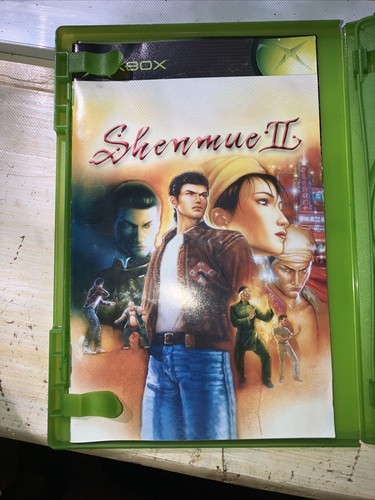 Shenmue 2 II - Microsoft Xbox - CIB & Movie great condition with manual inside - Picture 2 of 7