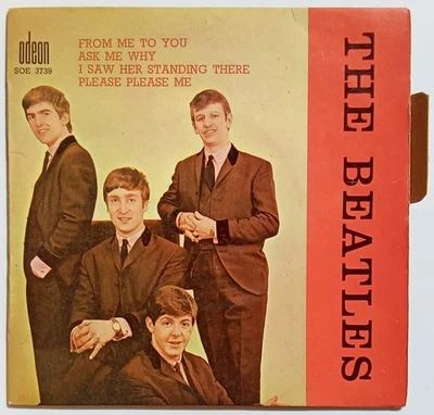 THE BEATLES . FROM ME TO YOU / ODEON 3739 Label BLEU avec Languette - Photo 1/4