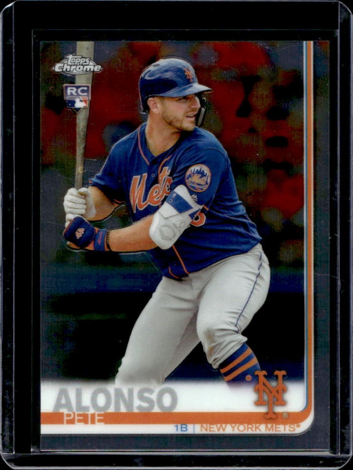 2019 Topps Chrome Pete Alonso RC Rookie #204 Mets