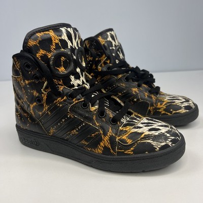 Rare adidas Jeremy Scott Instinct Hi Leopard D65985 Men 6.5