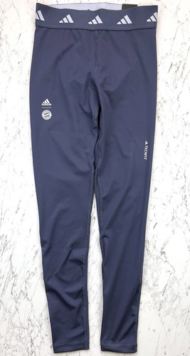 Adidas FC Bayern Munich Soccer Leggings Tights Womens Small NWT - Picture 1 of 6